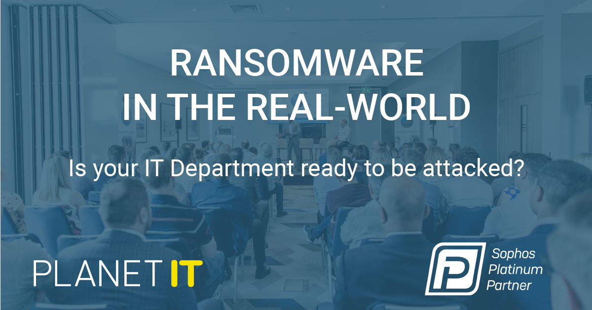 Ransomware in the real world