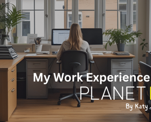 Katy's Work Experience at Planet IT Marketing Department